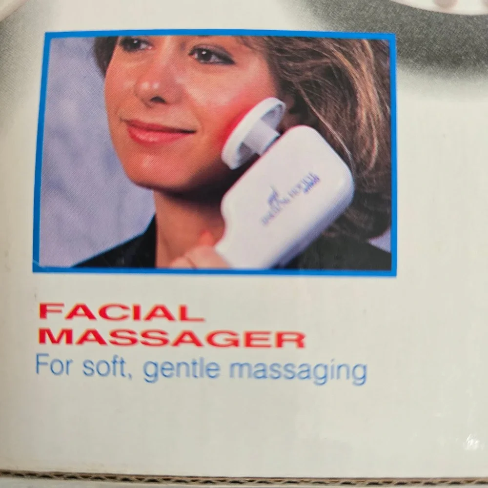 Conair White Touch N Tone Plus Massager Infrared Heat Lamp  Vintage 90s